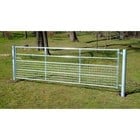 Weidepoort met half gaas 2440 mm. lang.