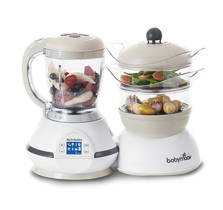 Babymoov Keukenrobot Nutribaby Classic A001115 Wit - 5 Functies