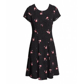  Flower pattern dress