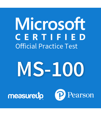 MeasureUp MeasureUp Microsoft Identity 365 and Services MS-100 Practice Exam