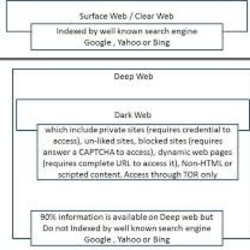 Dark Web Forensics DWF