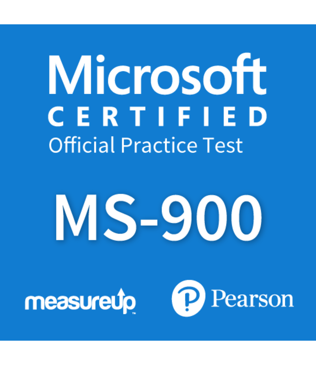 MeasureUp MeasureUp MS-900 Microsoft 365 Fundamentals Practice Exam