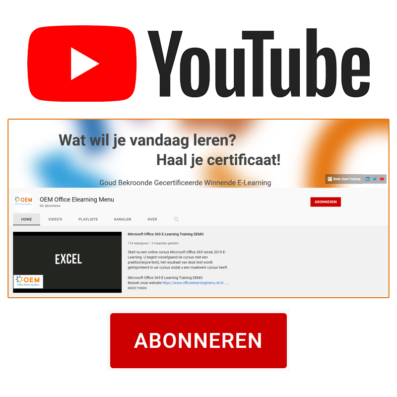 YouTube Kanaalvideo's