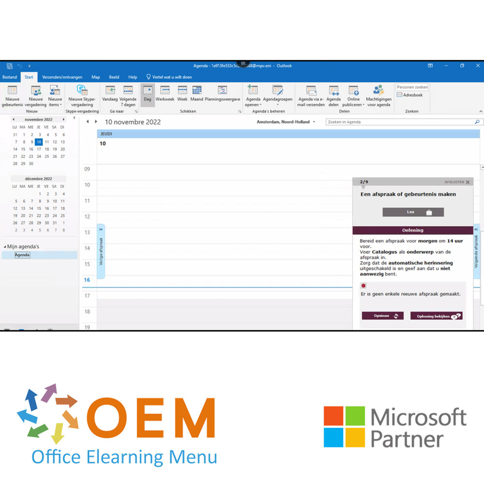 Microsoft Outlook Outlook 2019 Course Custom E-Learning