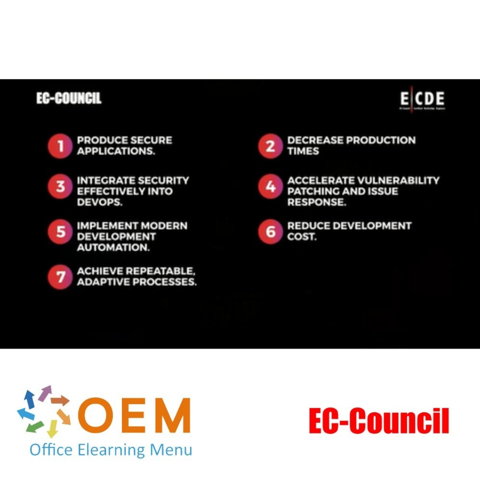 EC-Council Certified DevSecOps Engineer (ECDE) Training