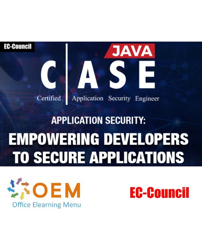 EC-Council CASE Java – Certified Application Security Engineer (Java) E-learning met iLabs & Examenvoucher