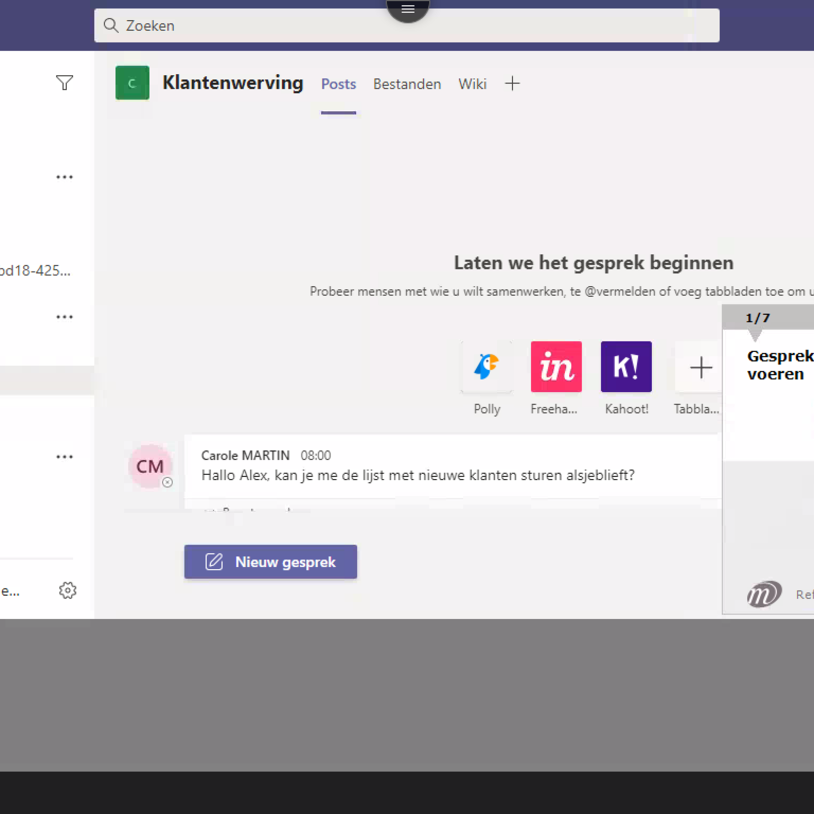 Microsoft Teams Cursus Microsoft Teams E-Classroom Pro