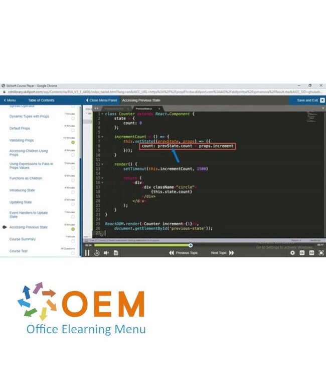 OEM Web Apps Developer with React Training