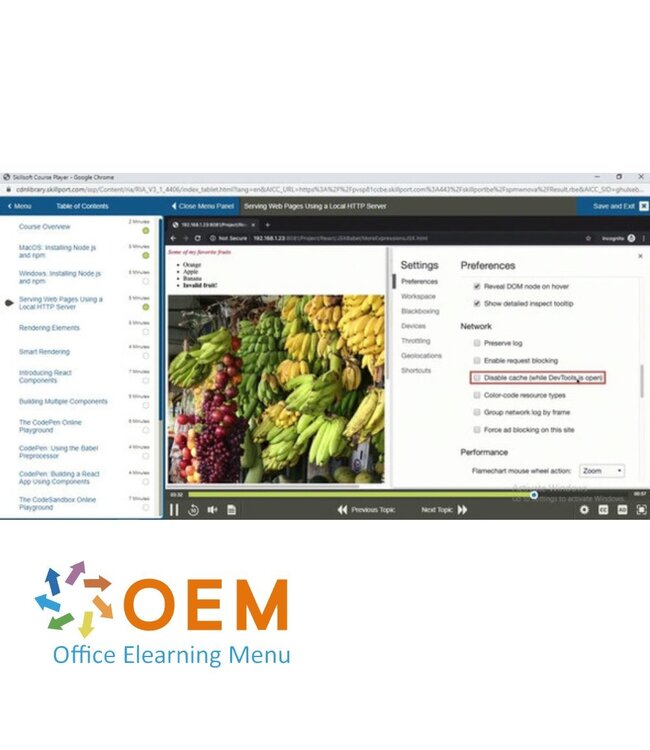 OEM Web Apps Developer with React Training