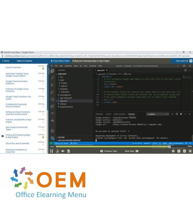 OEM Serverless Deployments for Developers Training