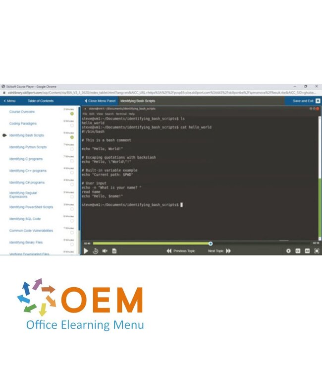 OEM Security Threat Intelligence Training