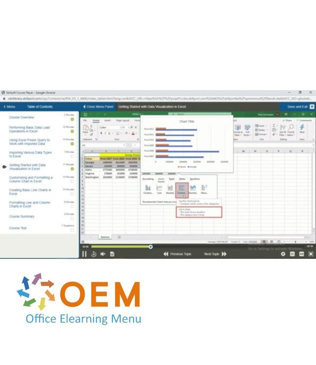 OEM Data Visualization Mastery Training
