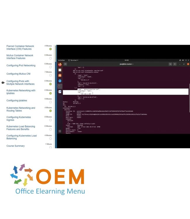 OEM Building Advanced Kubernetes Skills Training