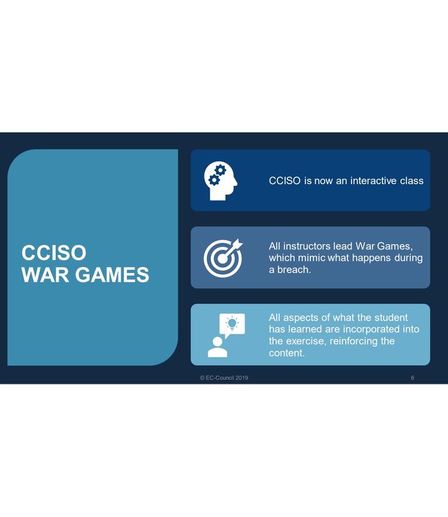 EC-Council Certified Chief Information Security Officer CCISO v3