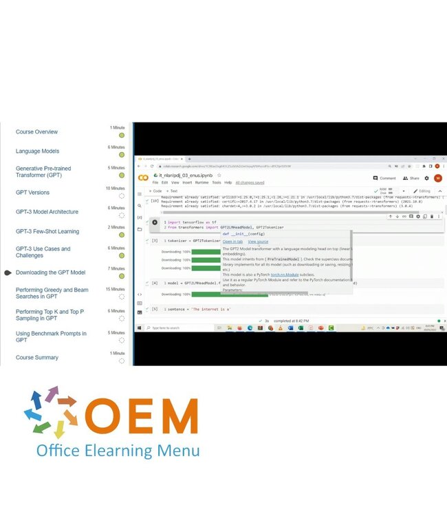 OEM Natural Language Processing (NLP) Training