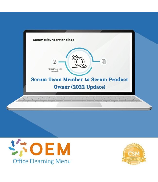 Scrum Team Member to Scrum Product Owner Training