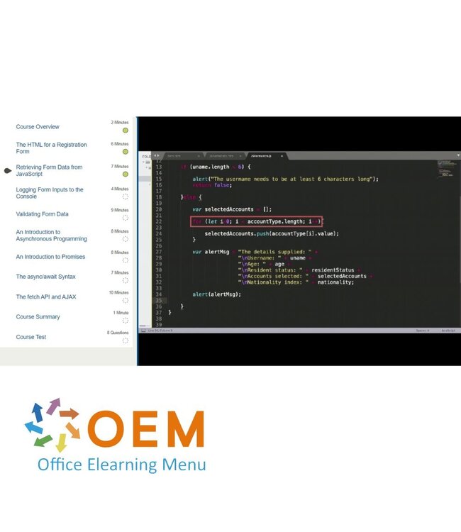 Oracle JavaScript Web Programmer To Apprentice Programmer Training