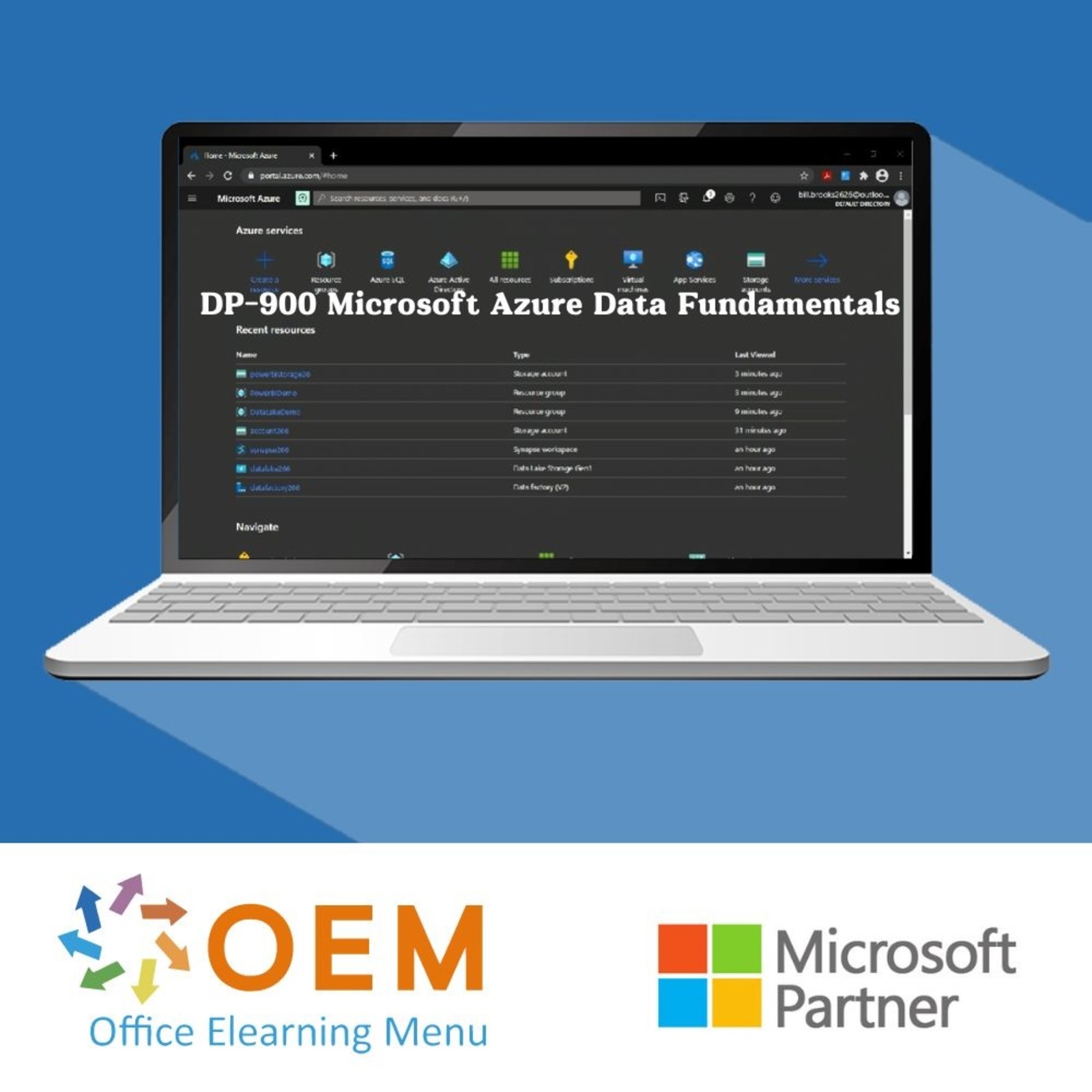 DP-900 Microsoft Azure Data Fundamentals Training - OEM