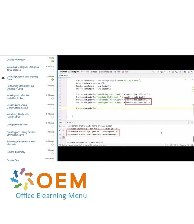 Oracle ITS 304 Java Training