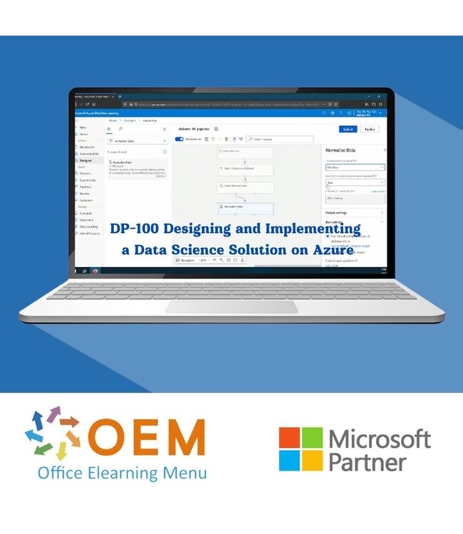 Microsoft DP-100 Designing and Implementing a Data Science Solution on Azure Training