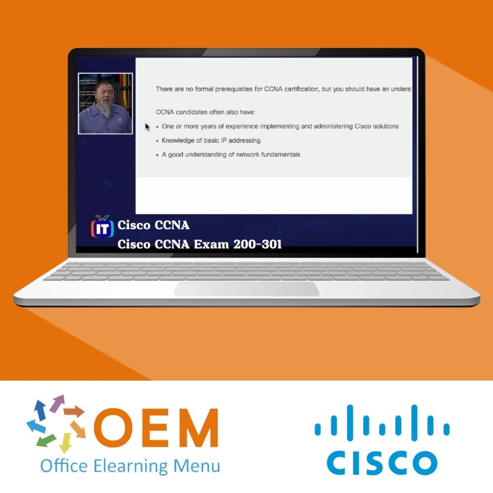 Cisco Cisco 200-301 Implementing and Administering Cisco Solutions (CCNA) Training