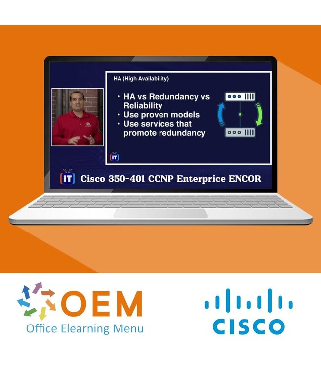 Cisco Cisco 350-401 Implementing Cisco Enterprise Network Core Technologies (ENCOR) Training