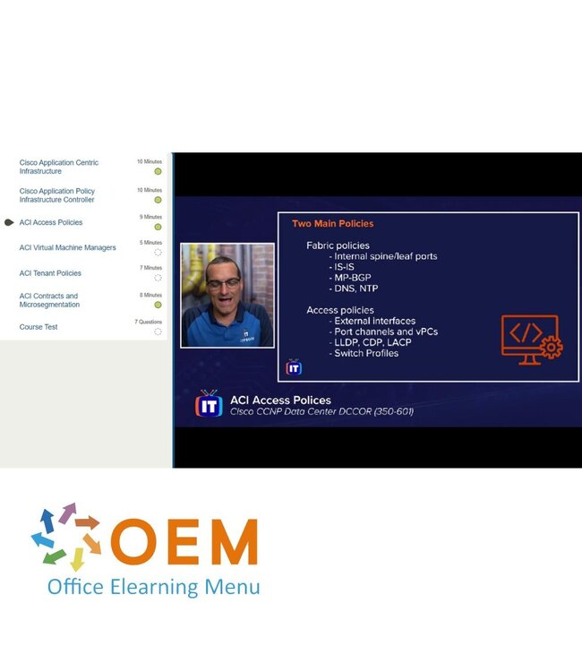 Cisco Cisco 350-601 Implementing Cisco Data Center Core Technologies (DCCOR) Training