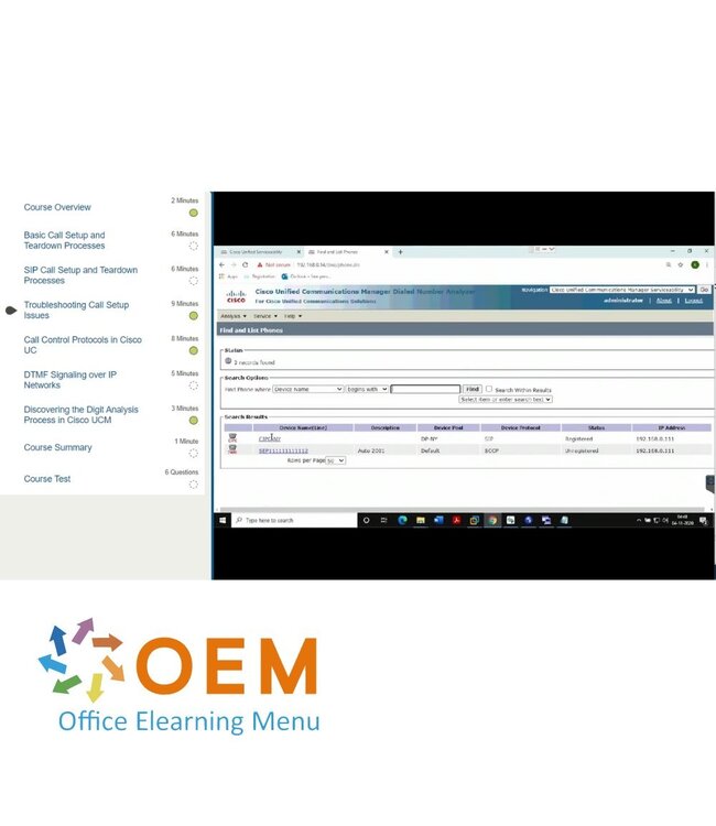 Cisco Cisco 350-801 Implementing and Operating Cisco Collaboration Core Technologies (CLCOR) Training