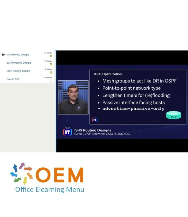 Cisco Cisco 300-420: Designing Cisco Enterprise Networks (ENSLD) Training