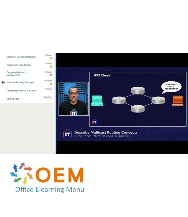 Cisco Cisco 300-420: Designing Cisco Enterprise Networks (ENSLD) Training