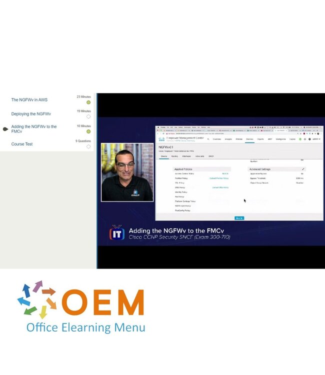 Cisco Cisco 300-710 Securing Networks with Cisco Firepower (SNCF) Training