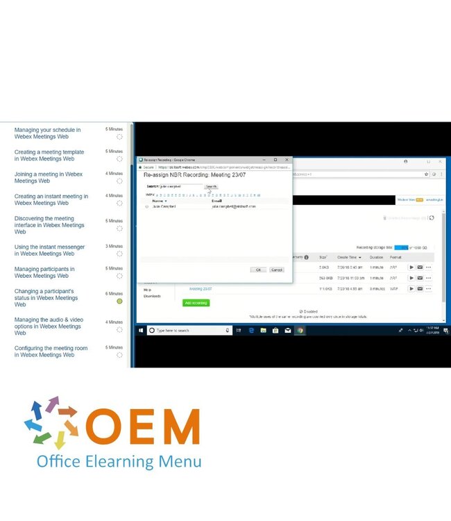 Cisco Cisco WebEx for Web Training