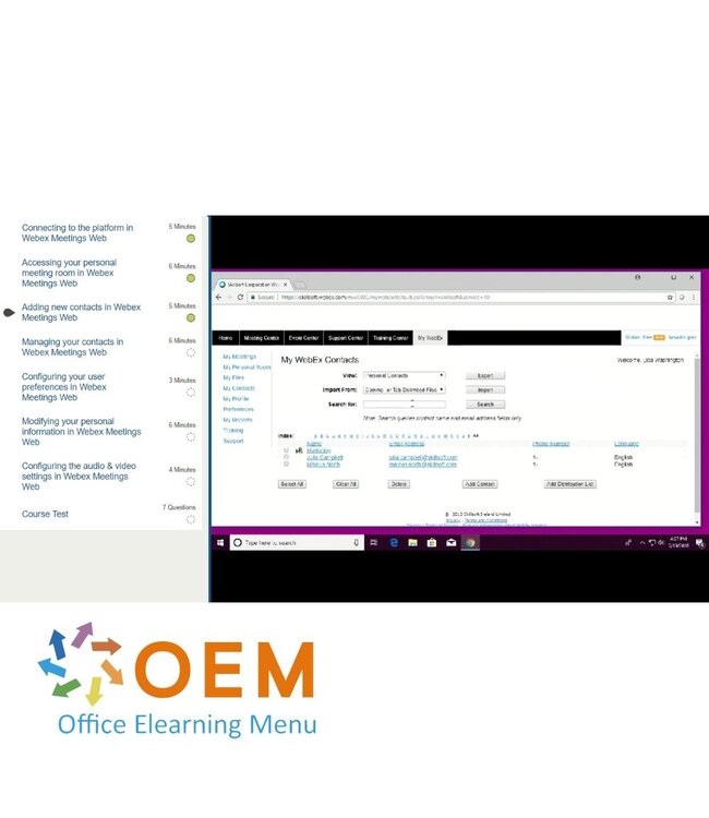Cisco Cisco WebEx for Web Training
