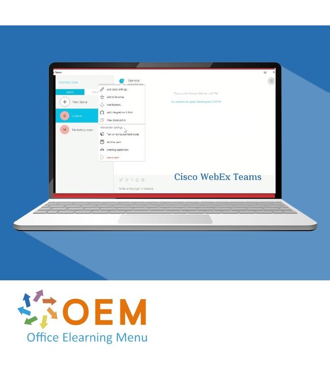 Cisco Cisco WebEx Teams Training