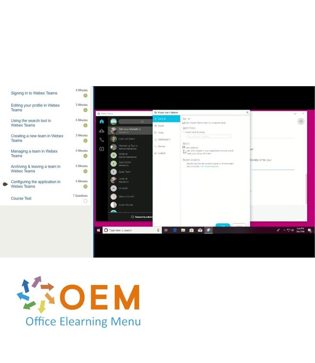 Cisco Cisco WebEx Teams Training