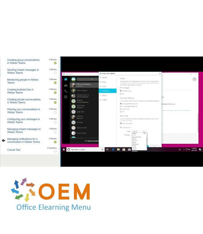 Cisco Cisco WebEx Teams Training