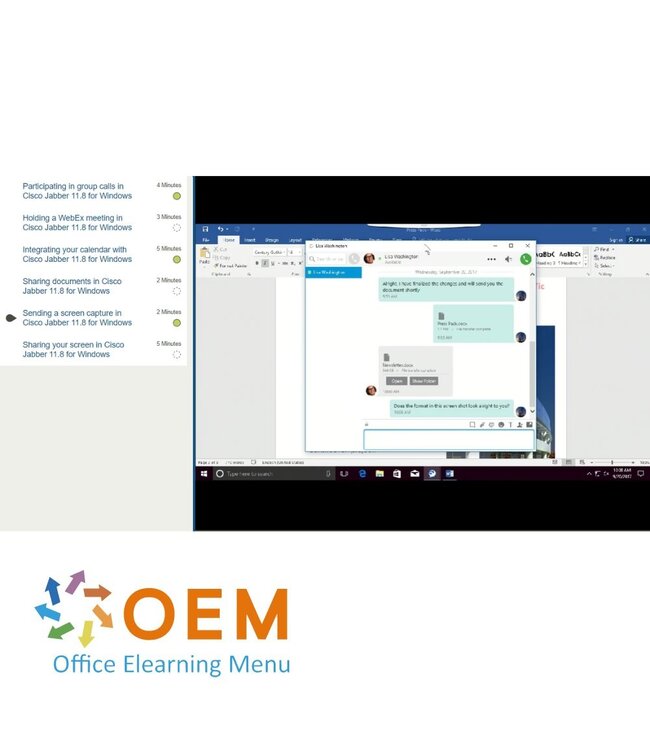 Cisco Cisco Jabber 11.8 for Windows Training