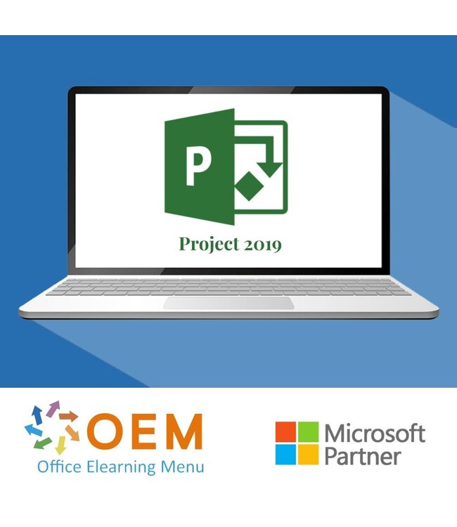 Microsoft Project 2019 Cursus E-Learning
