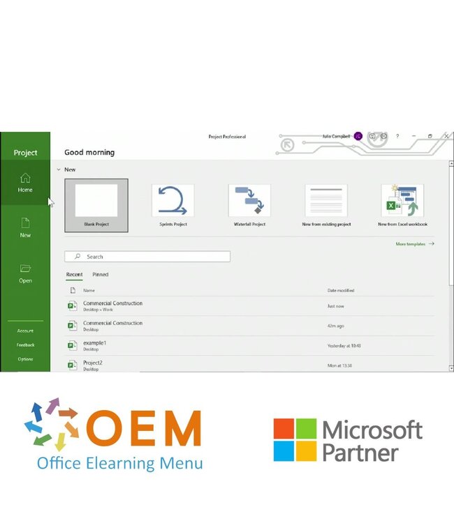 Microsoft Project 2022 Course E-Learning