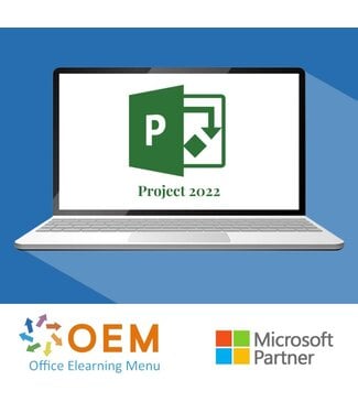 Microsoft Project 2022 Cursus E-Learning