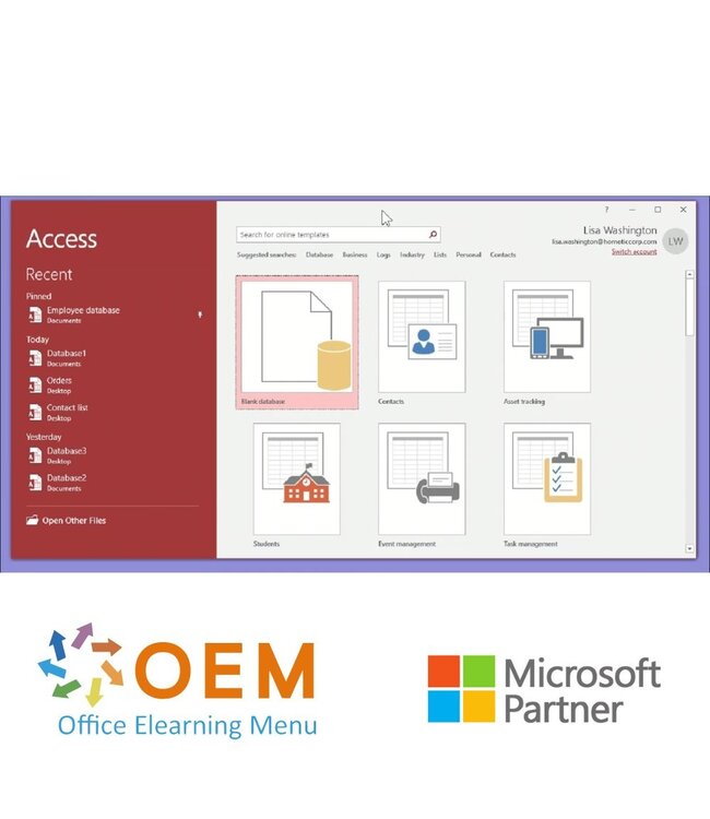 Microsoft Access 2019 Course E-Learning