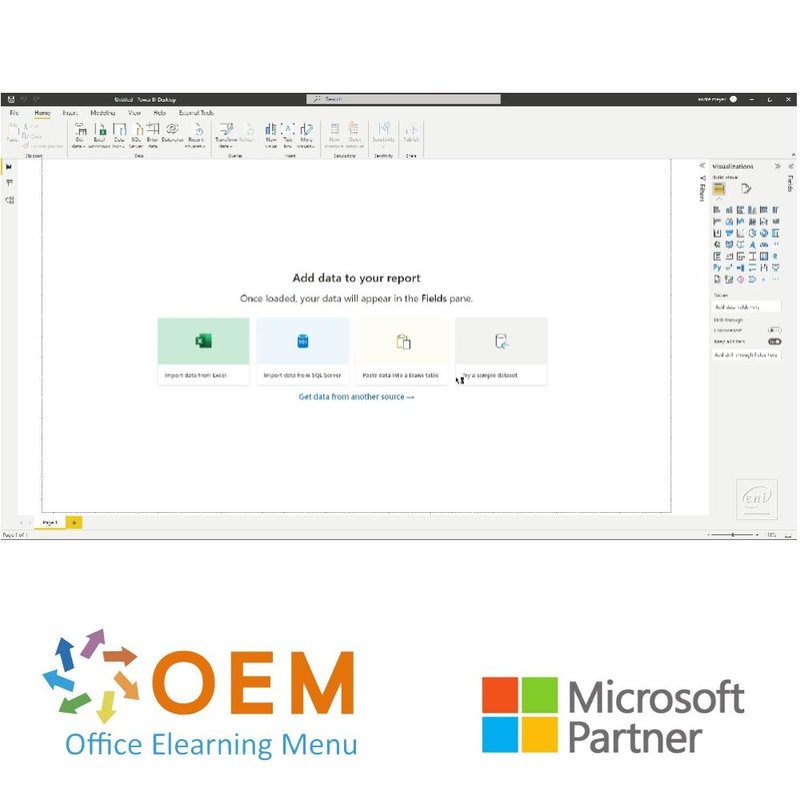 E-learning Box Microsoft Power BI Course