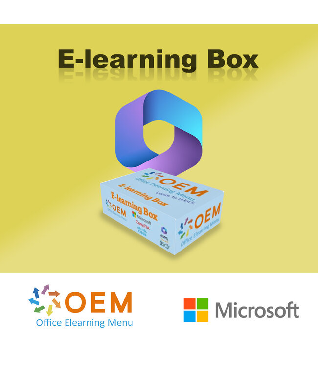Microsoft E-learning Box Microsoft Office 365 Cursus