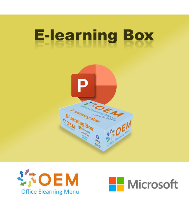 Microsoft E-learning Box Microsoft PowerPoint 365 Cursus