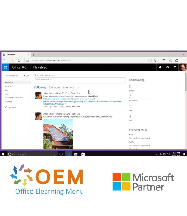 Microsoft Microsoft Office Online and Office 365 Cursus E-Learning