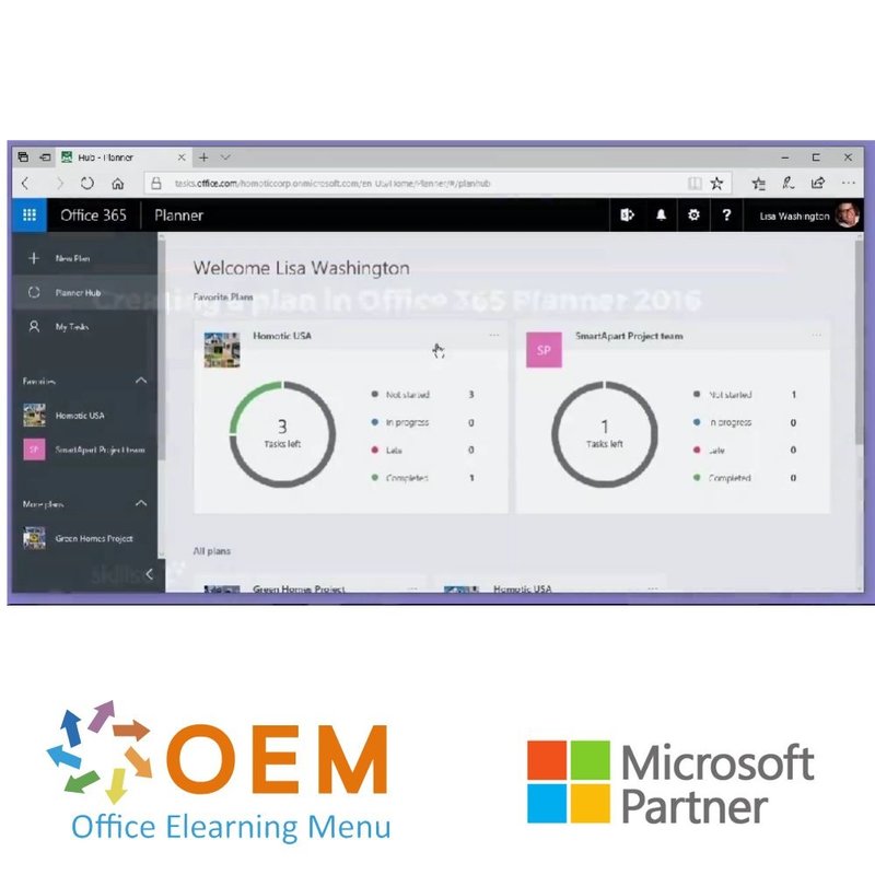 Microsoft Office 365 Planner Course E-Learning