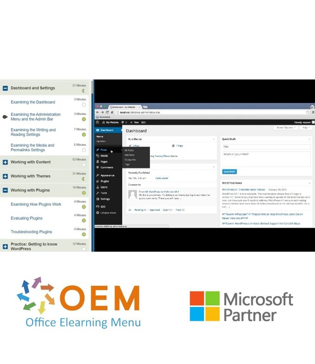 WordPress WordPress Training