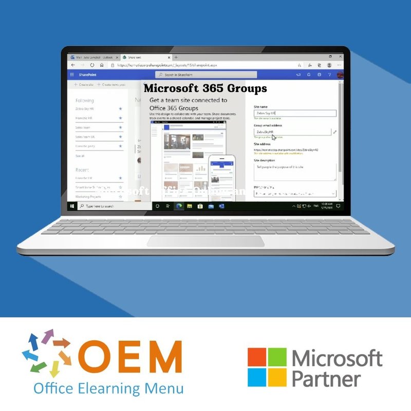 Microsoft 365 Groups Course E-Learning