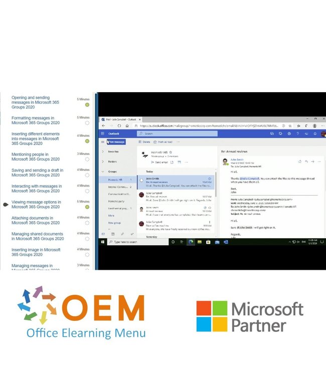 Microsoft Microsoft 365 Groups Cursus E-Learning