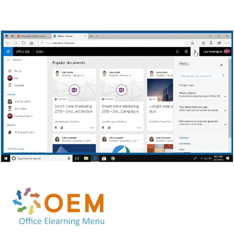 Microsoft Office 365 Delve Cursus E-Learning - OEM
